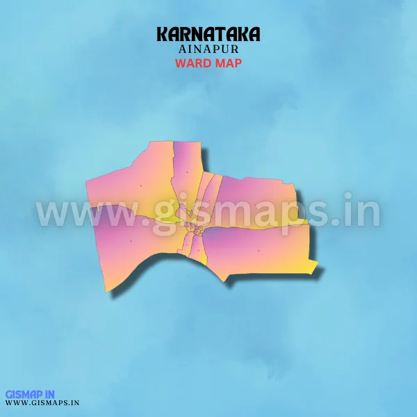 Ainapur Ward Map (Karnataka)